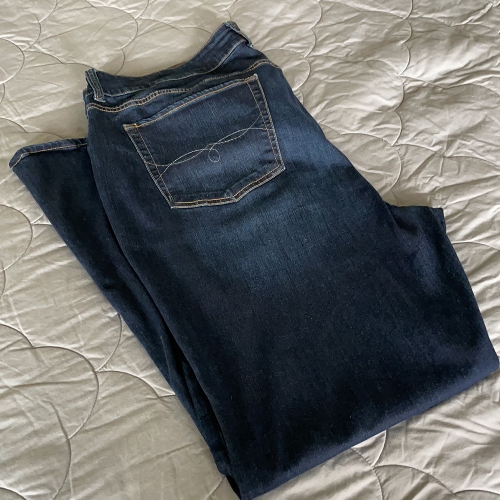 Lucky Brand jeans Emma boot size 24W R